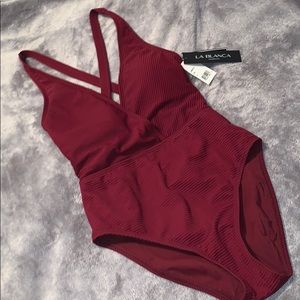 La Blanca one piece swimsuit